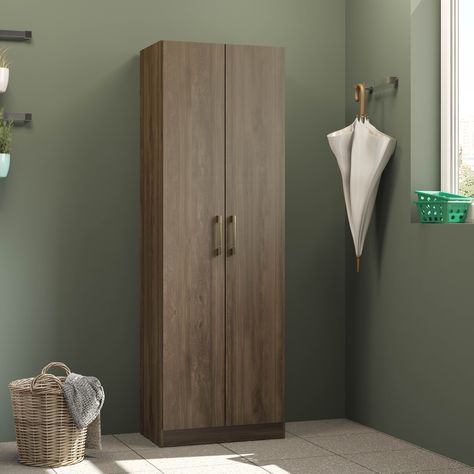 Clóset 2 Puertas Multiuso Ferri Nogal-1