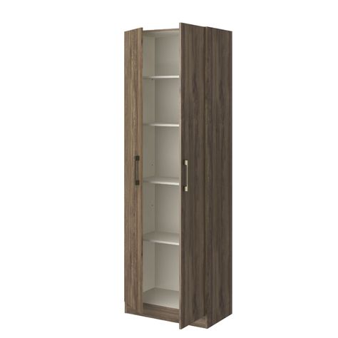 Clóset 2 Puertas Multiuso Ferri Nogal-2