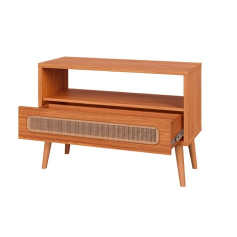 Rack alturas 1 cajón tv 32" canela-1