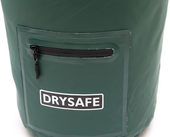 Mochila Seca 30 litros Impermeable Drysafe Verde Petroleo-3