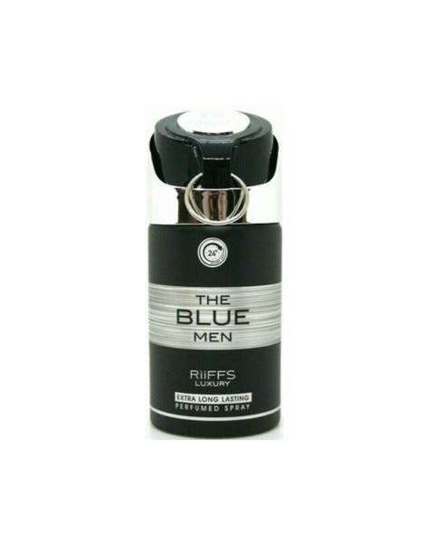 PERFUME  RIIFFS LUXURY THE BLUE MEN PERFUMED BODY SPRAY 250ML-0