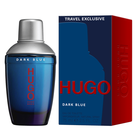 PERFUME  HUGO BOSS DARK BLUE EDT 75ML-1