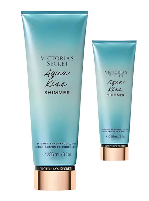 LOCION  VICTORIA SECRET AQUA KISS SHIMMER 236ML (NUEVA COLECCION)-1