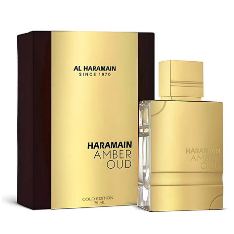 PERFUME AL HARAMAIN AMBER OUD GOLD EDP 75ML -0