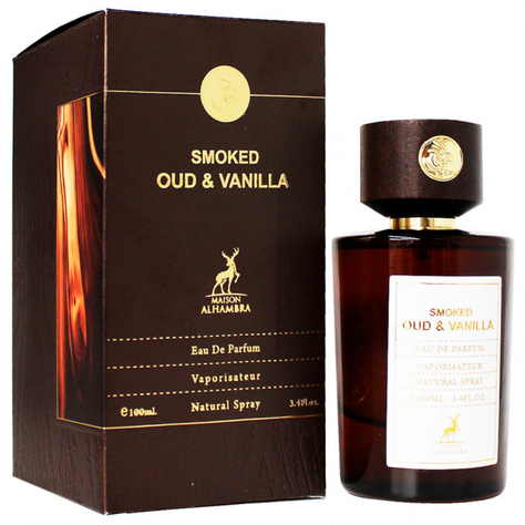 PERFUME  MAISON ALHAMBRA SMOKED OUD & VANILLA EDP 100ML-0