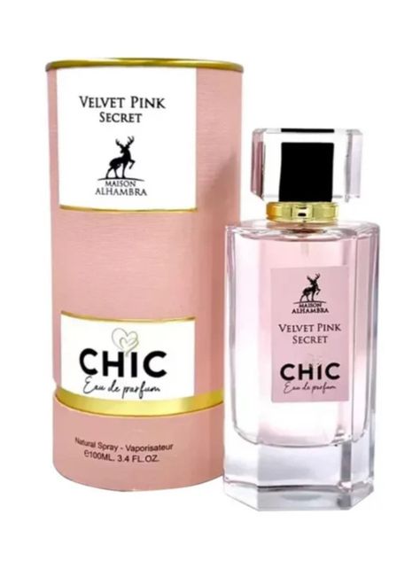 PERFUME  MAISON ALHAMBRA CHIC VELVET PINK SECRET EDP 100ML -1