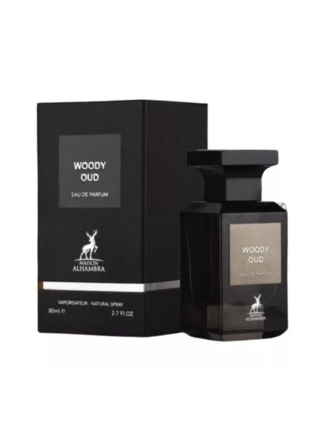 PERFUME  MAISON ALHAMBRA WOODY OUD EDP 80ML-0