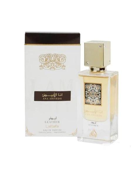 PERFUME  LATTAFA ANA ABIYEDH LEATHER EDP 60ML-0