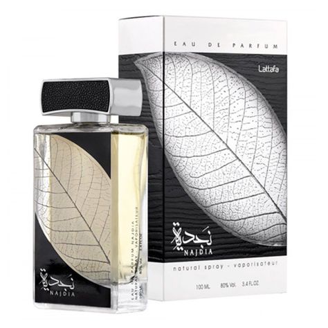 PERFUME LATTAFA NAJDIA ESTUCHE EDP 100ML + DESODORANTE 50ML-0