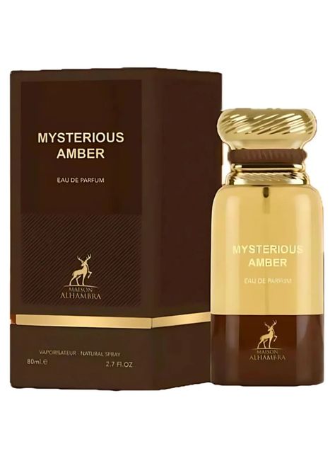 MAISON ALHAMBRA MYSTERIOUS AMBER EDP 80ML-0