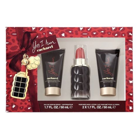 PERFUME  CACHAREL YES I AM 3PCS ESTUCHE EDP 50ML+ 2 X LOCION 50ML-0