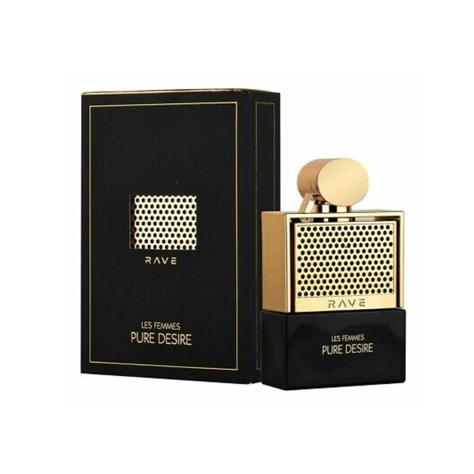 PERFUME  RAVE LES FEMMES PURE DESIRE GOLD EDP 100ML-0