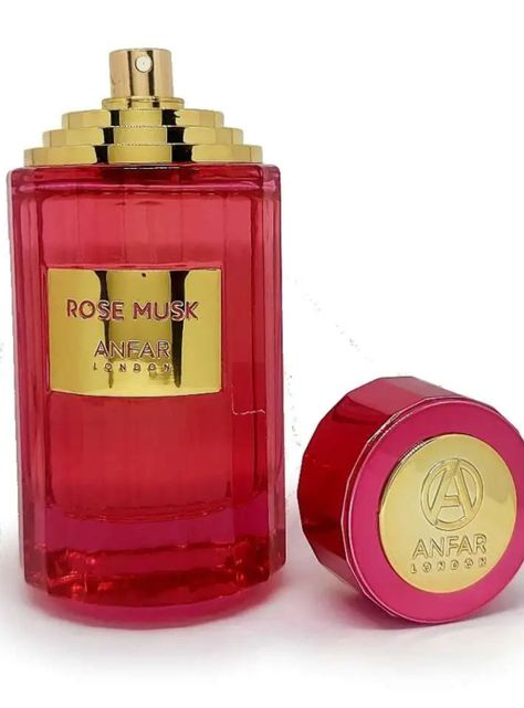 PERFUME  ANFAR LONDON ROSE MUSK EXTRAIT DE PARFUM 100ML -0