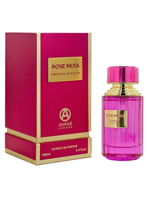 PERFUME  ANFAR LONDON ROSE MUSK EXTRAIT DE PARFUM 100ML -1