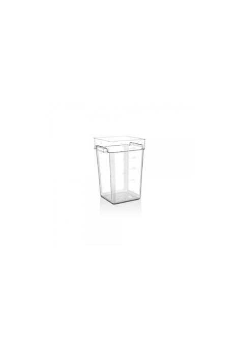 RECIPIENTE POLICARBONATO CUADRADO 20.8 LT-0