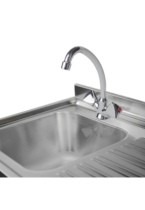 LAVADERO MURAL 1 TAZA IZQUIERDA ACERO INOX 140 X 70 X 85 CM-0