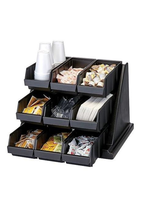 RACK CONDIMENTOS 9 COMPARTIMIENTOS NEGRO-1