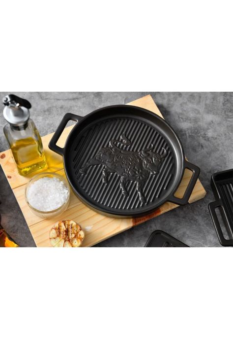 FUENTE REDONDA GRILL CERÁMICA GRES 24.8X20X3-4