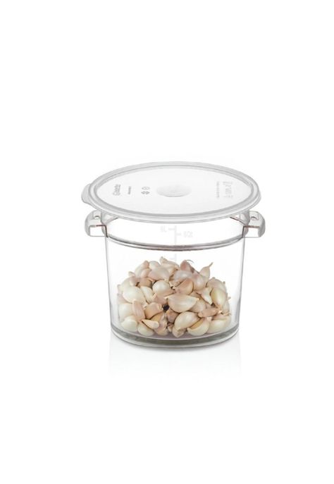 CONTENEDOR POLICARBONATO REDONDO 6 LT CON TAPA TRANSPARENTE-1