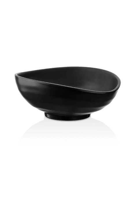 BOWL OVALADO MELAMINA NEGRO 1100 ML-0