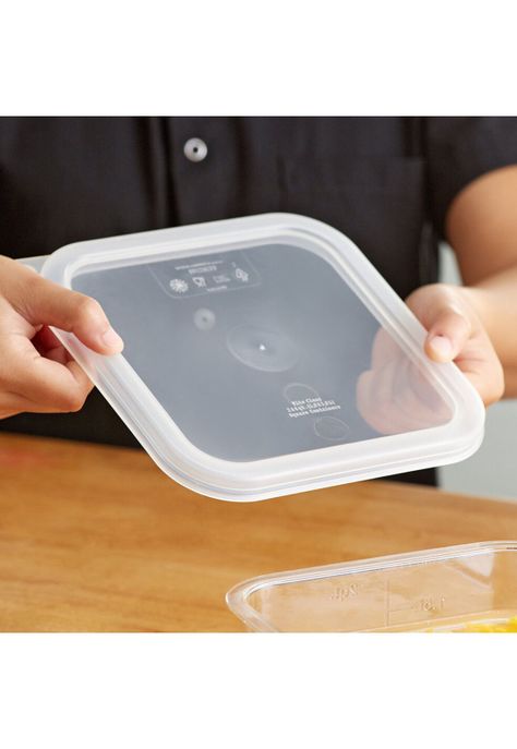 Tapa Transparente Recipiente Policarbonato 1.9 Y 3.8 Litros-1