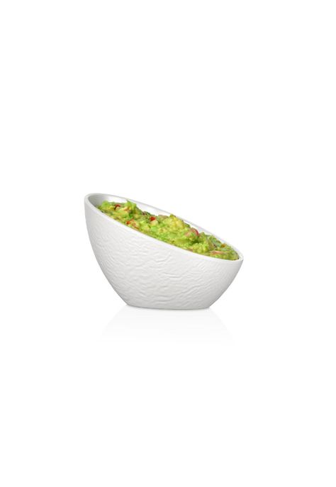BOWL MELAMINA BORDE CASCADA BLANCO 13.5 X 12.5 CM LINEA TILDA-2