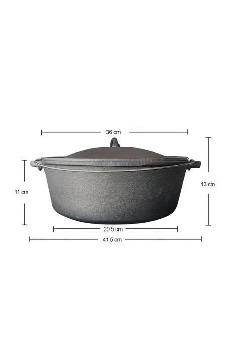 OLLA DE HIERRO 8 LITROS 36x13CM BRIVA-5