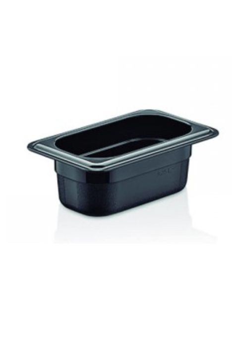 CONTENEDOR POLICARBONATO NEGRO GN 1/4x10 cms-2