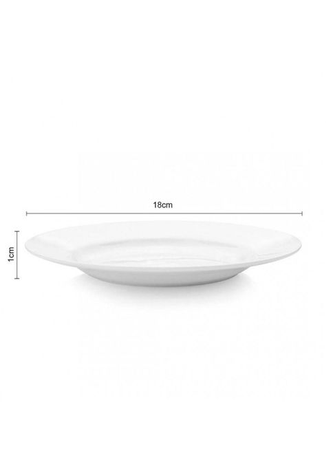 SET DE 6 PLATOS 18 CM BORDE GRUESO LINEA TOWER-1