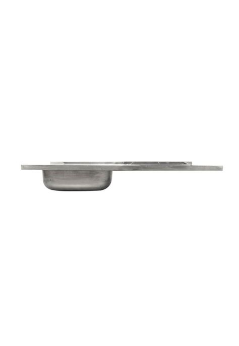 Lavaplato Single Mural Con Secador Derecho 100X50X15Cm-2