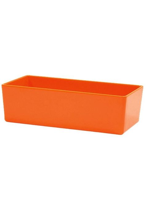 RECIPIENTE NARANJO 25X12X7.6CM.-0