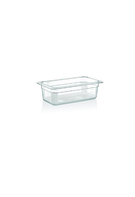 CONTENEDOR POLICARBONATO TRANSPARENTE GN 1/3x10 cms-0