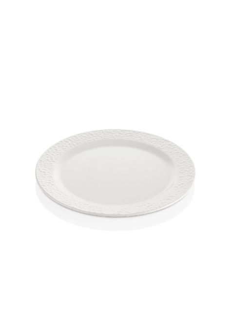 PLATO MELAMINA BLANCO 23 CM LINEA KPLUS-0