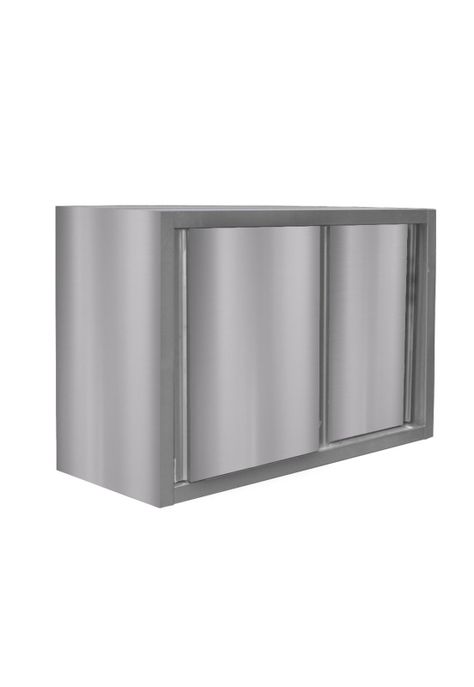 Gabinete 2 Puertas Acero Inox Med 120 X 40 X 65 Cm-0