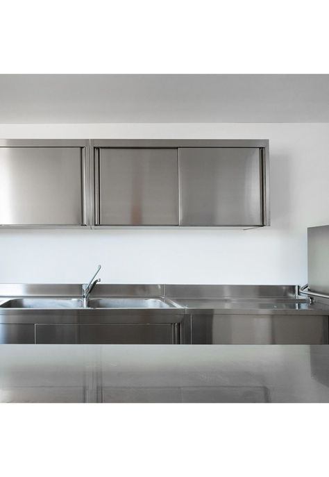 Gabinete 2 Puertas Acero Inox Med 120 X 40 X 65 Cm-3