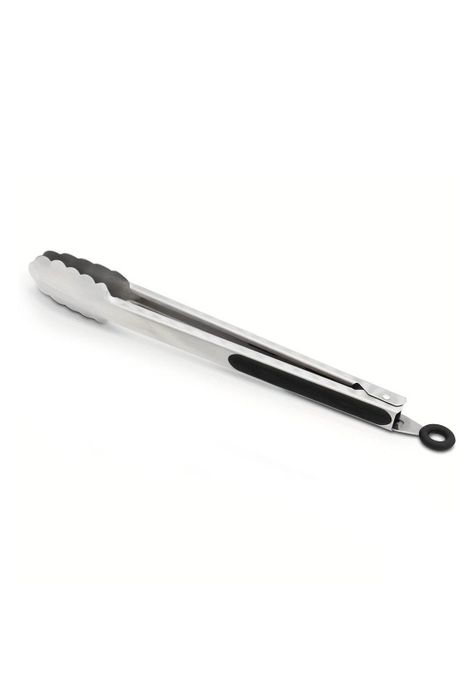PINZA DE ACERO INOXIDABLE 30CM MANGO SILICONA-3