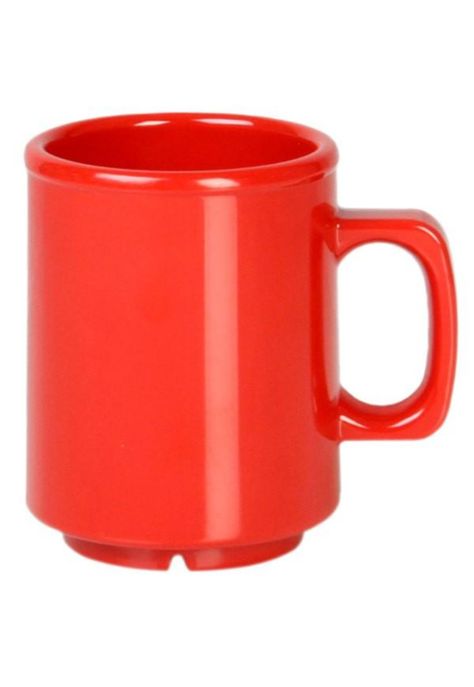 Mug Melamina Rojo 240Ml-0