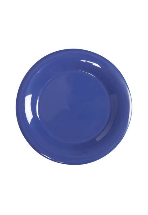 Set De 6 PLATO MELAMINA ZUL 14 cm-1