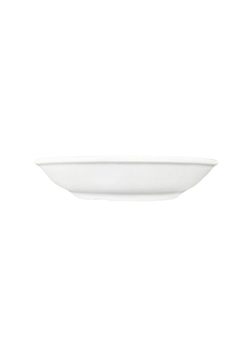 SET DE 6 PLATOS DE MELAMINA HONDO SIN BORDE BLANCO 19 CM LINEA CLASICA-2
