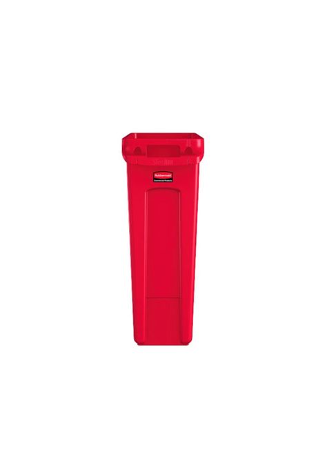 Basurero Slim Jim Ventilado Rojo-1