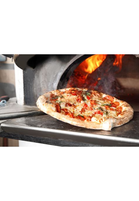 PALA PIZZA REDONDA 30 CM. ACERO INOX CON MANGO 23 CM-1