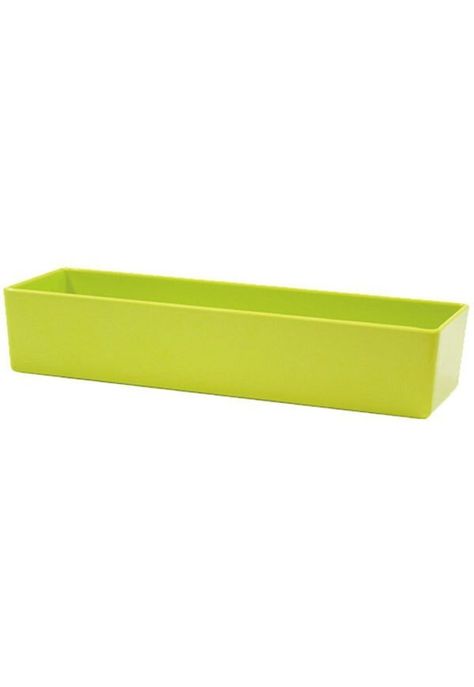 RECIPIENTE VERDE LIMA 38X12X3.8CM.-0