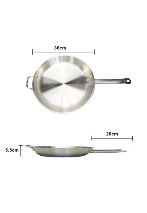 SARTEN ACERO INOX CON FONDO DIFUSOR 36 CM-6