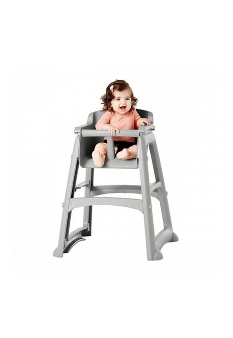 Silla Para Bebe Color Gris-1
