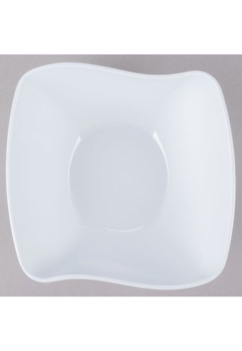 BOWL ONDEADO MELAMINA 18 CM. BLANCO-1