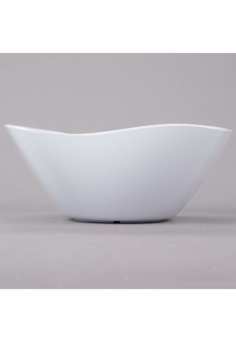 BOWL ONDEADO MELAMINA 18 CM. BLANCO-5