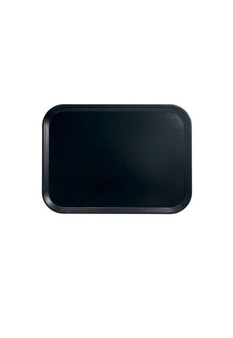Bandeja Fibra De Vidrio Negra 53X37 Cm-0
