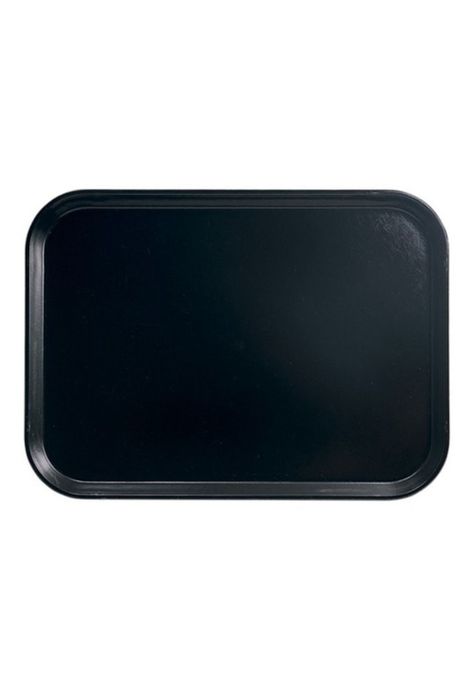 Bandeja Fibra De Vidrio Negra 53X37 Cm-1