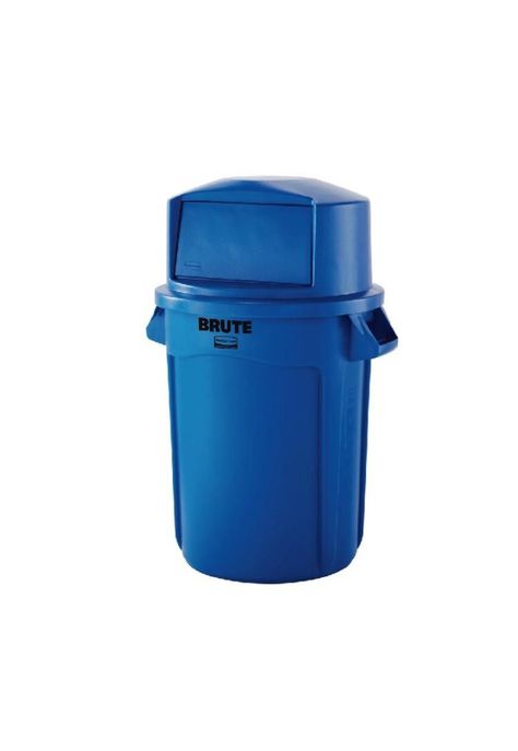 Tapa Domo Basurero Brute 100 Lts. Azul-1
