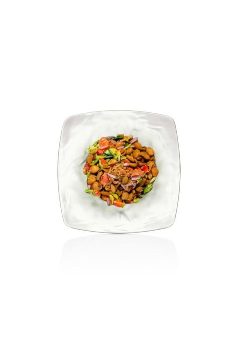 PLATO MELAMINA CUADRADO BLANCO 21.5 X 21.5 CM LINEA CARRE-1